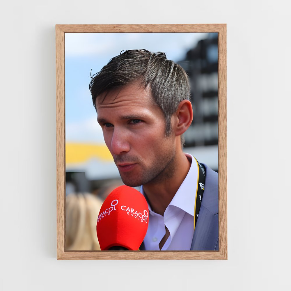 Poster L'Interview Élégante – affiche Cyclisme (vue 4)